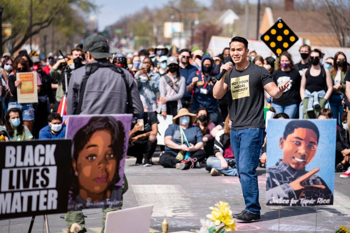 Protesta en Miami por la muerte de Daunte Wright a manos de la policía