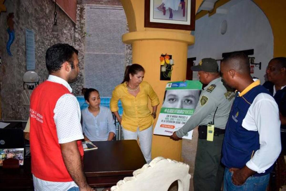 En el barrio Getsemaní el Distrito adelanta una serie de operativos de control a la parahotelería.