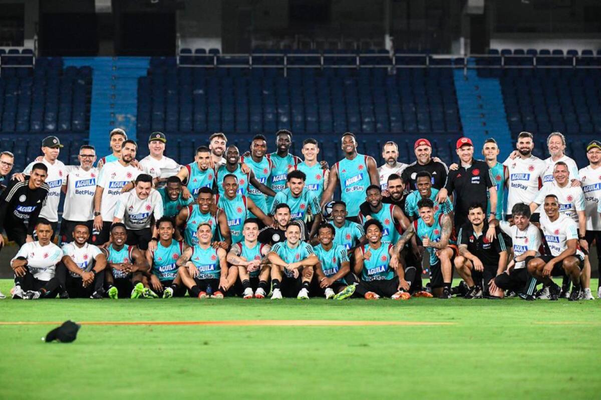 Esta sería la alineación de Colombia para enfrentar a Venezuela