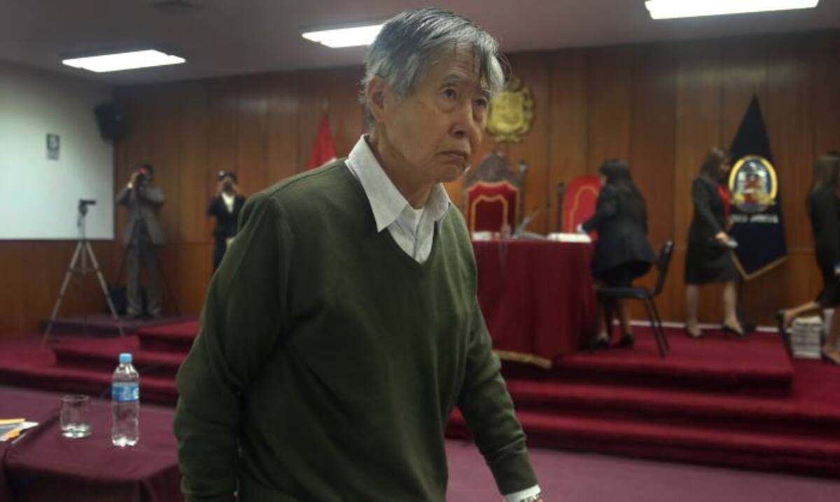 Alberto Fujimori, ex presidente. AP Martin Mejia