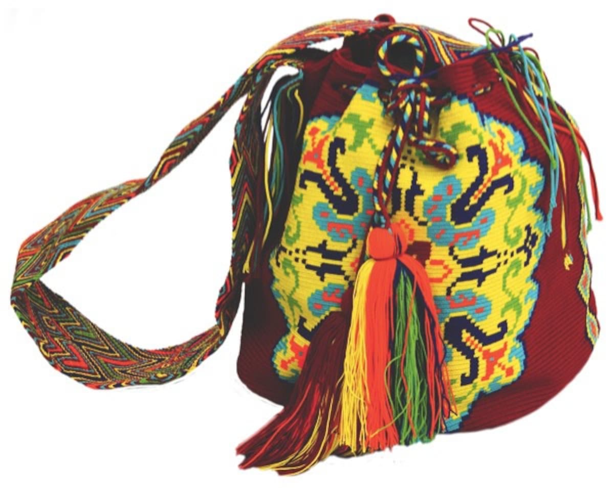 Muestra de artesanía colombiana.