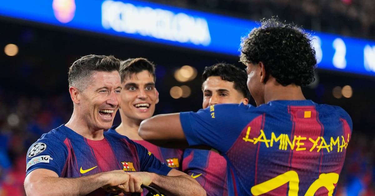 Barcelona Crushed Newcastle and Advanced to the Champions League Quarterfinals