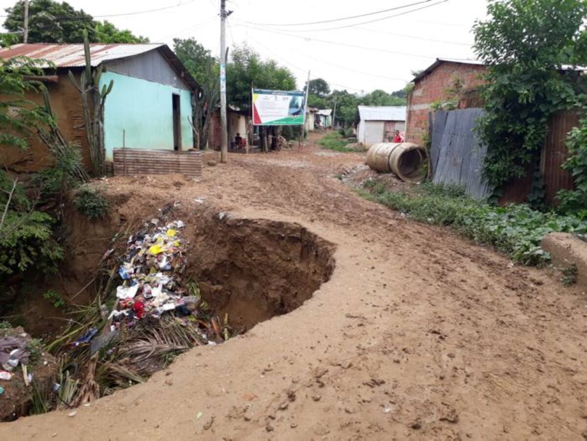Desde hace más de un año cada vez que llueve se presentan situaciones de riesgo. Lila Leyva