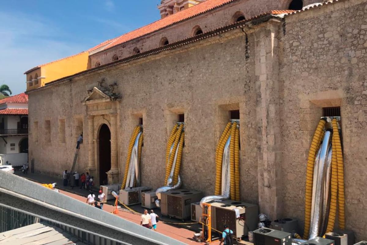IPCC ordena desmonte de sistema de aire acondicionado en la Catedral