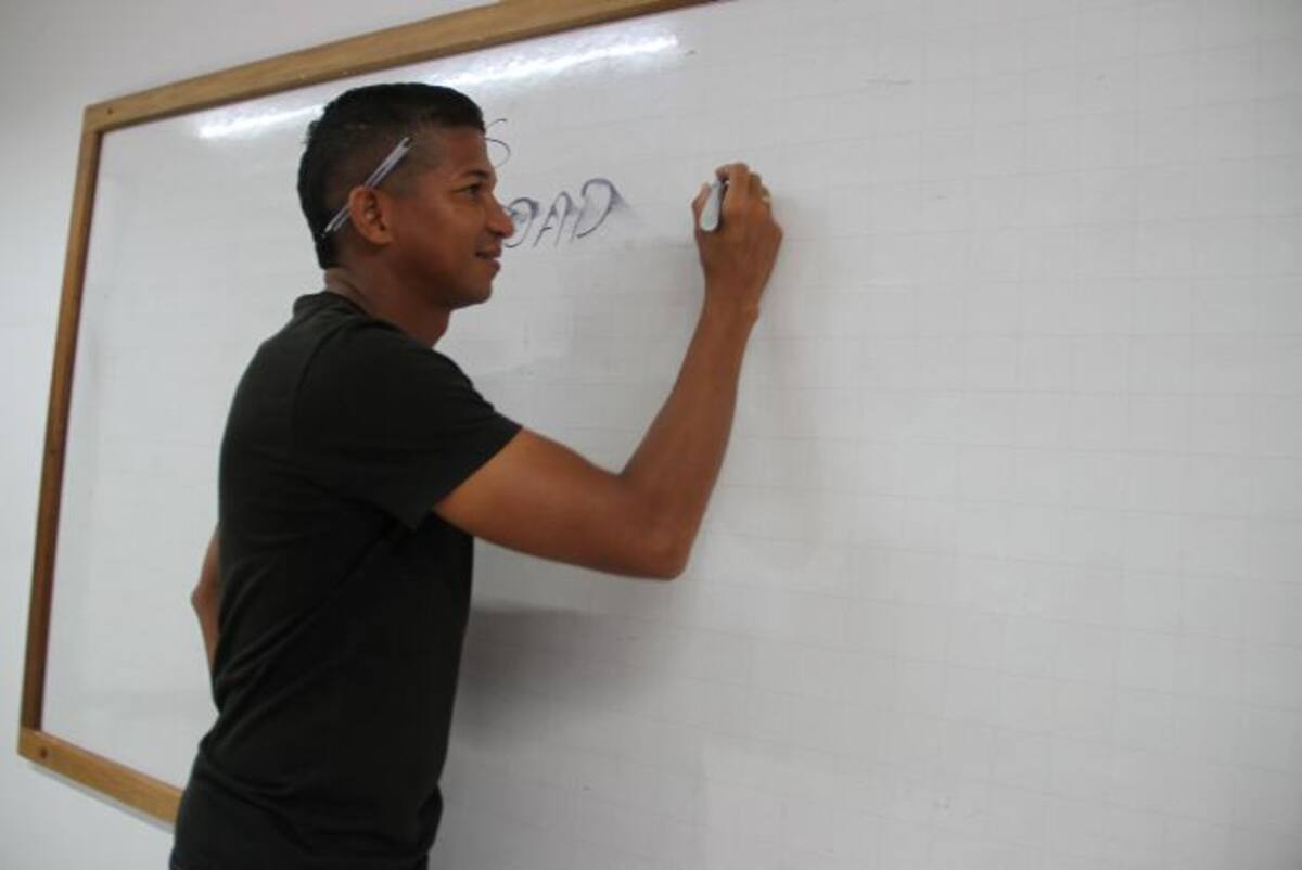 Ahora, Harold Macías estudia actividad física. Quiere seguir ligado al fútbol. Nayib Gaviria/El Universal
