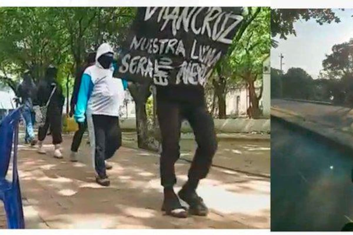 Encapuchados de Unicórdoba intentaron bloquear vías