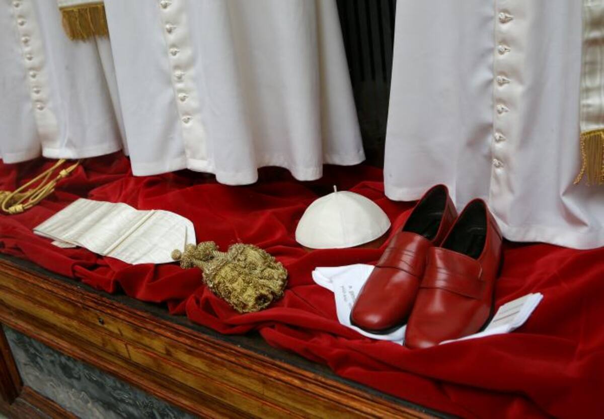Los zapatos exhibidos en la tienda. AP Andrew Medichini