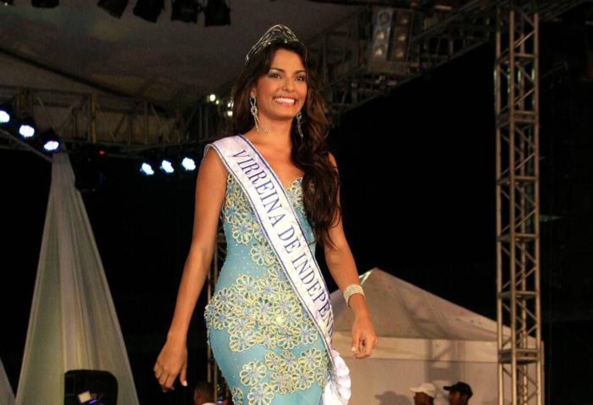 Yoselin Rincón Castillo, Virreina de la Independencia 2010-2011. FOTOS: COLPRENSA