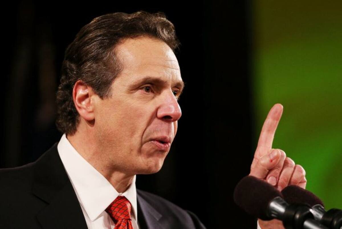 Andrew Cuomo, gobernador de Nueva York. AFP