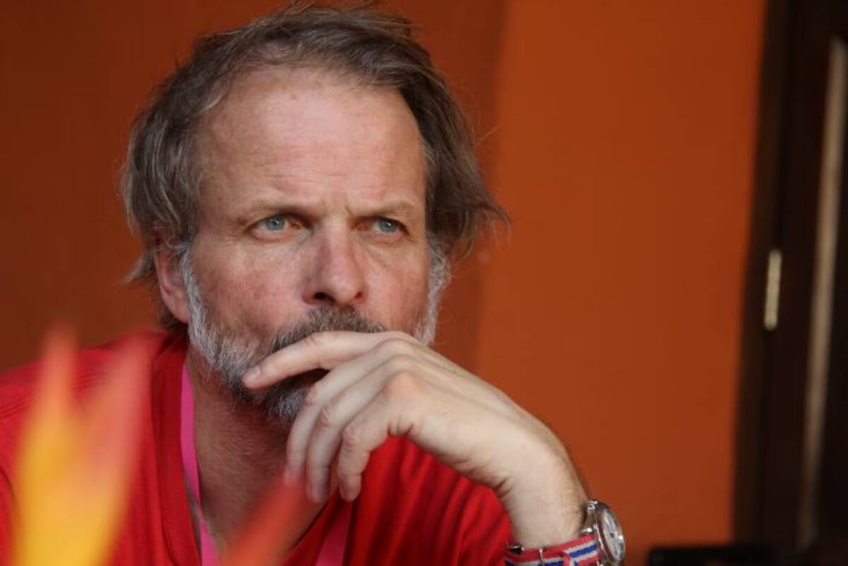 Erling Kagge en la entrevista concedida a El Universal. Kailline Giraldo