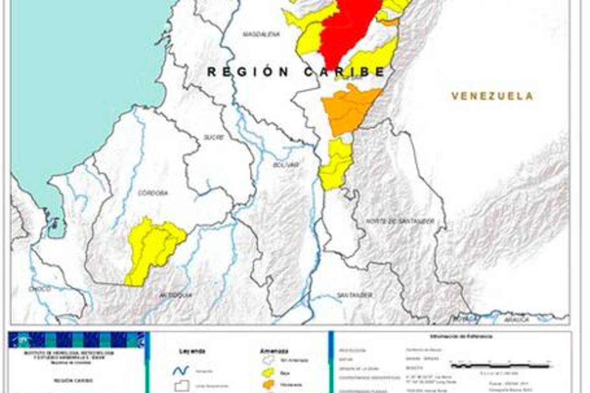 ¡Alerta! Riesgo de deslizamientos de tierra en sectores del Caribe