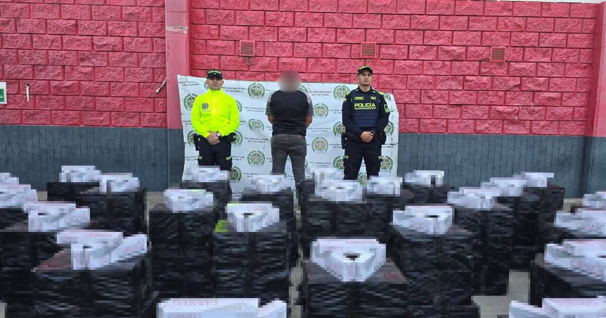 Incautan más de 64 mil cajetillas de cigarrillos de contrabando: hay un capturado