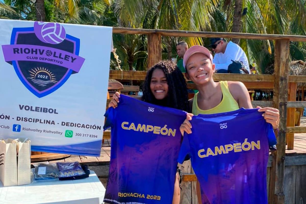 ¡Sacan la casta!: Club Valiente gana Torneo de Voleibol Playa en Riohacha