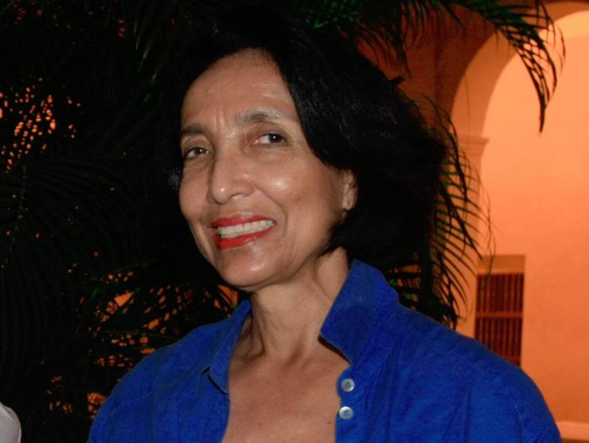 La artista colombiana Ofelia Rodríguez.