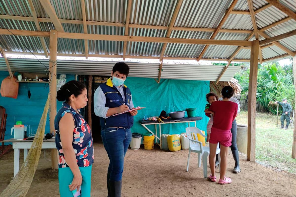 352 familias afectadas por inundaciones en Montería