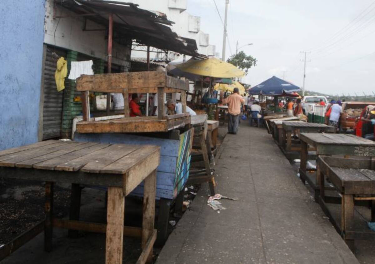 Mercado de Bazurto. ARCHIVO