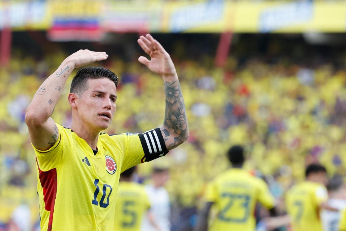 Atención: James Rodríguez podría ser baja ante Ecuador