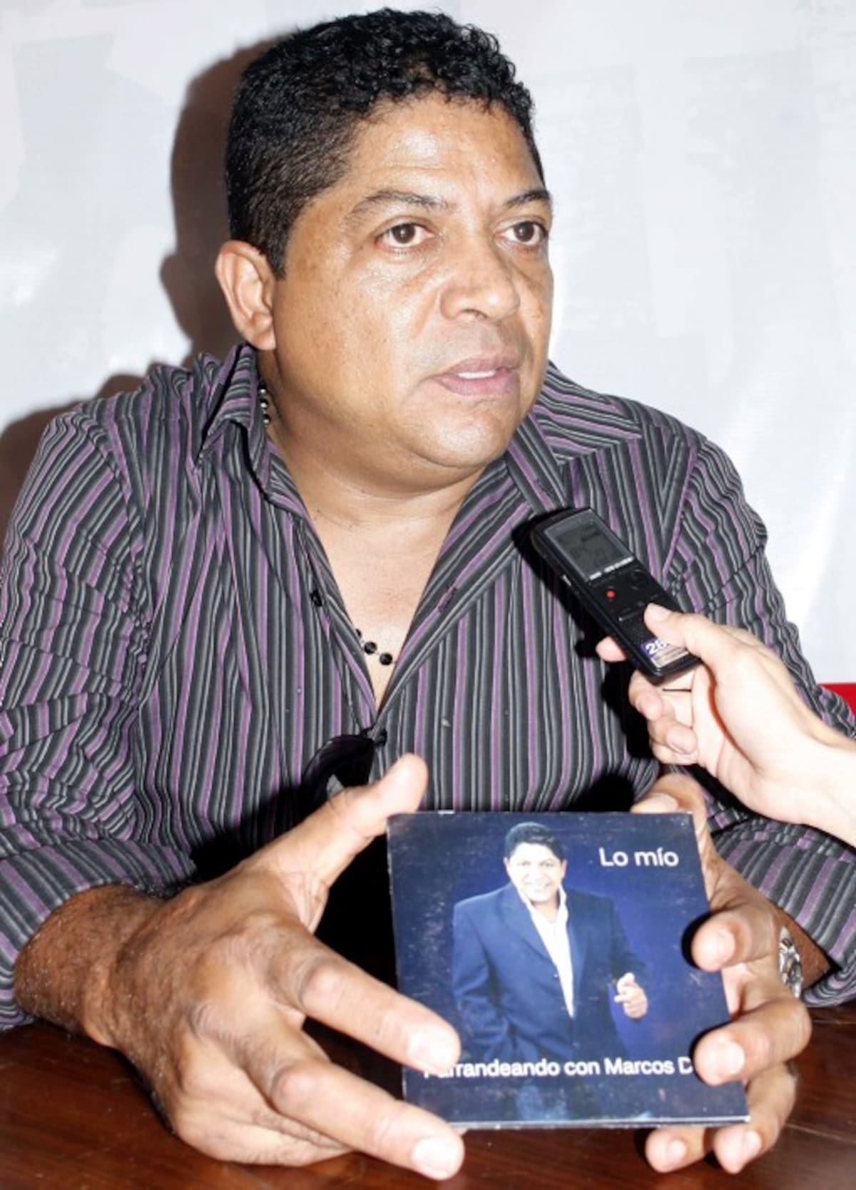 Marcos Díaz, artista emblemático del género musical del Valle de Upar.