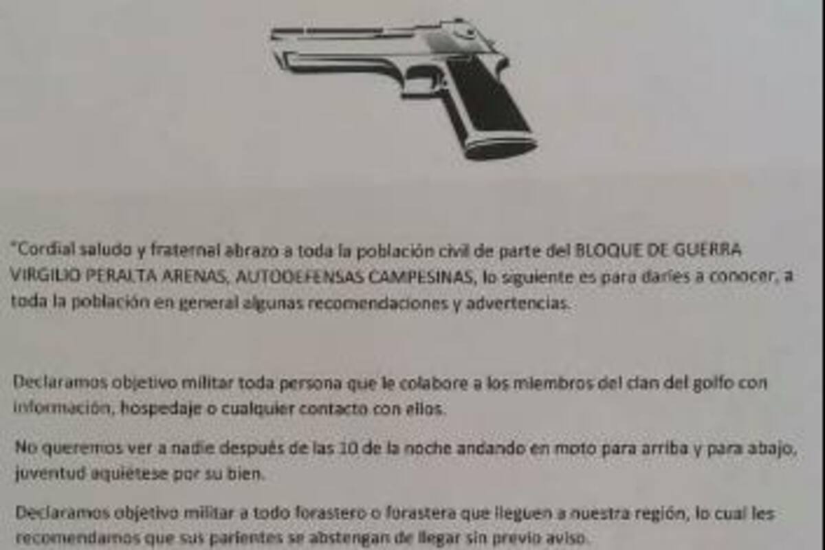 Amenazan a representante y a dos periodistas del sur de Córdoba
