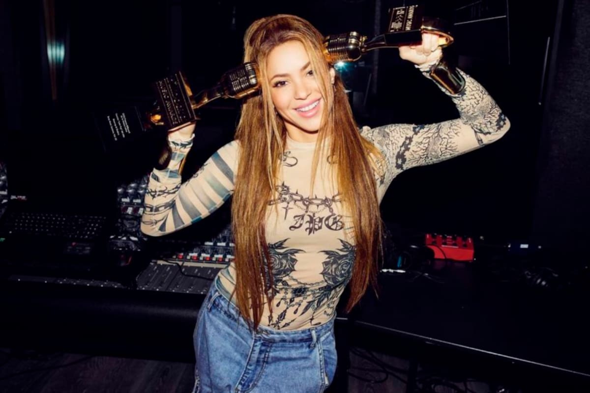 Shakira, la juniorista que celebra la décima estrella de su equipo