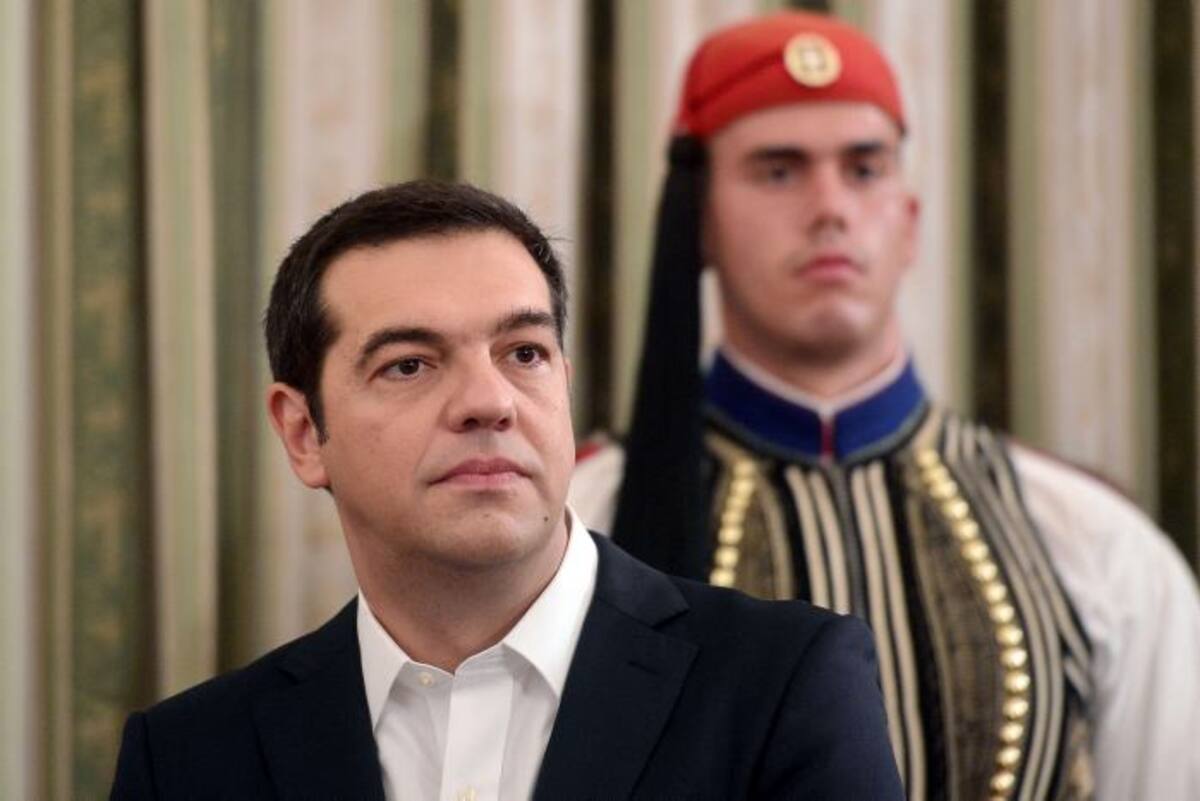 Alexis Tsipras. AFP LOUISA GOULIAMAKI
