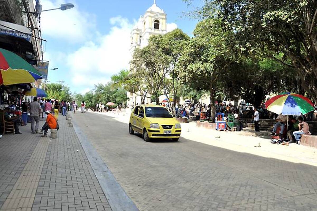 Las medidas que buscan una mejor movilidad en el centro de Sincelejo, se cumplen gracias a la colaboración de los motociclistas. Foto/ Manuel Santiago Pérez