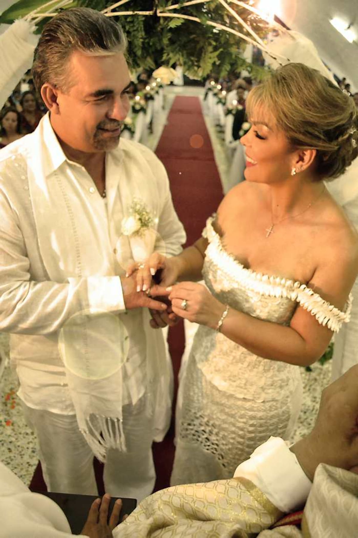 María Efigenia Amaya y Héctor Wilson Quiroga. fotos archivo particular