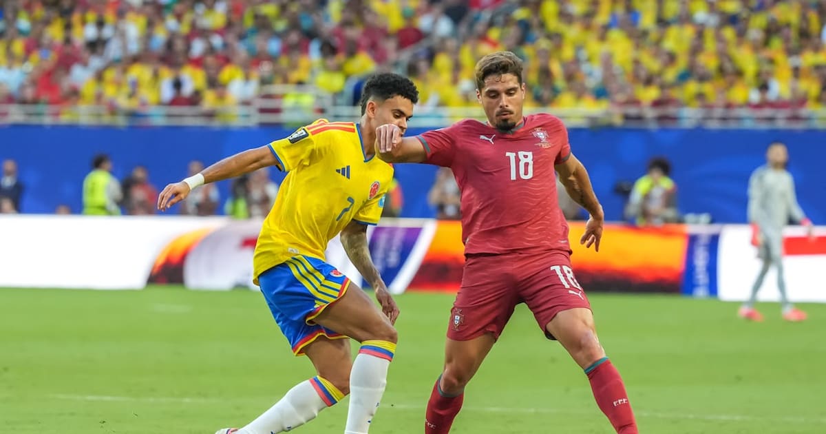 Video: el gol de Colombia ante Portugal que fue anulado por la punta del pie