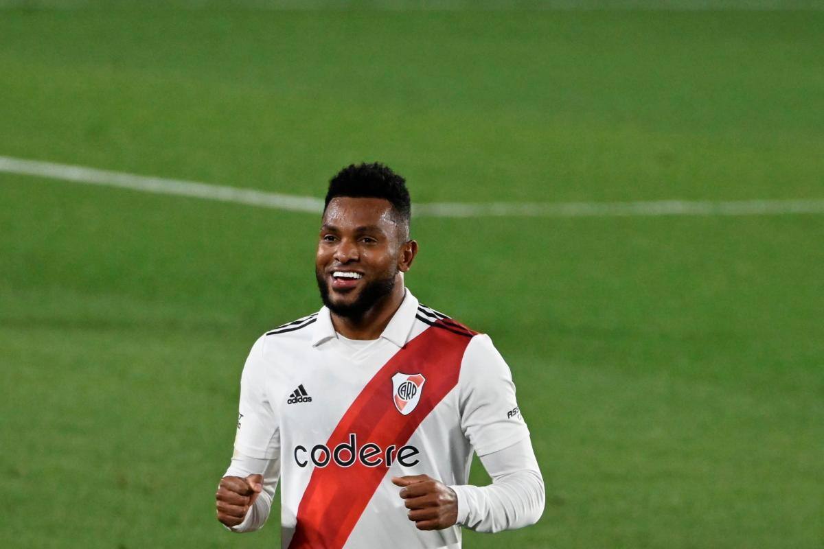 Video: Así fue el nuevo gol de Miguel Ángel Borja con River