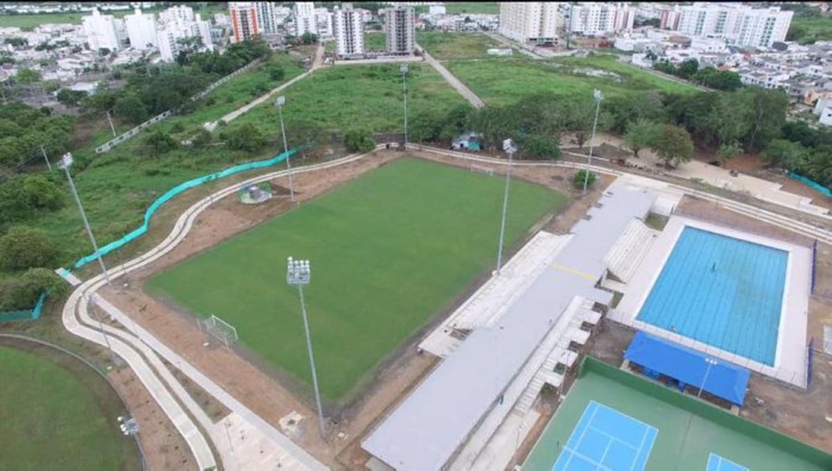 Ampliarán Villa Olímpica de Montería. Cortesía