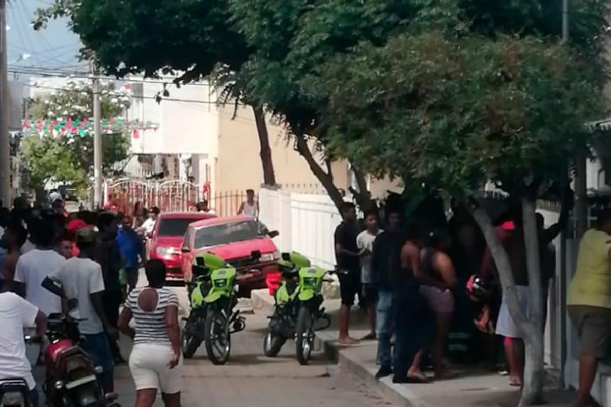 Tiroteo en Blas de Lezo: el ratero entró, se bañó y se quedó en toalla