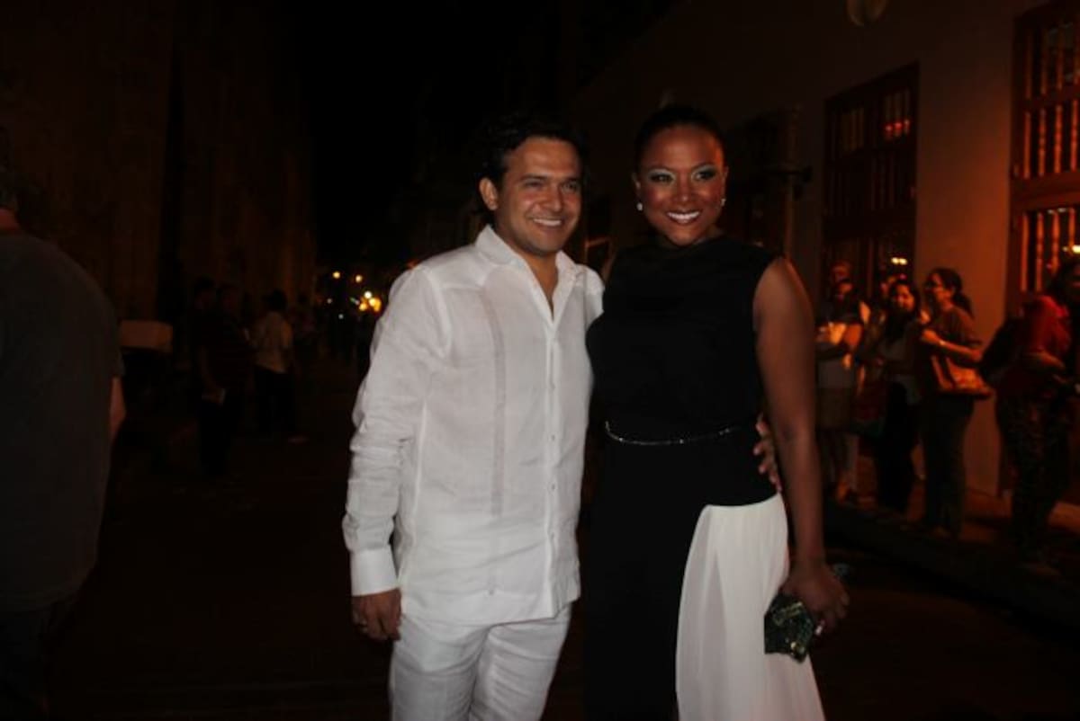 Mable Lara junto a su esposo. DANIELA BUELVAS - EL UNIVERSAL