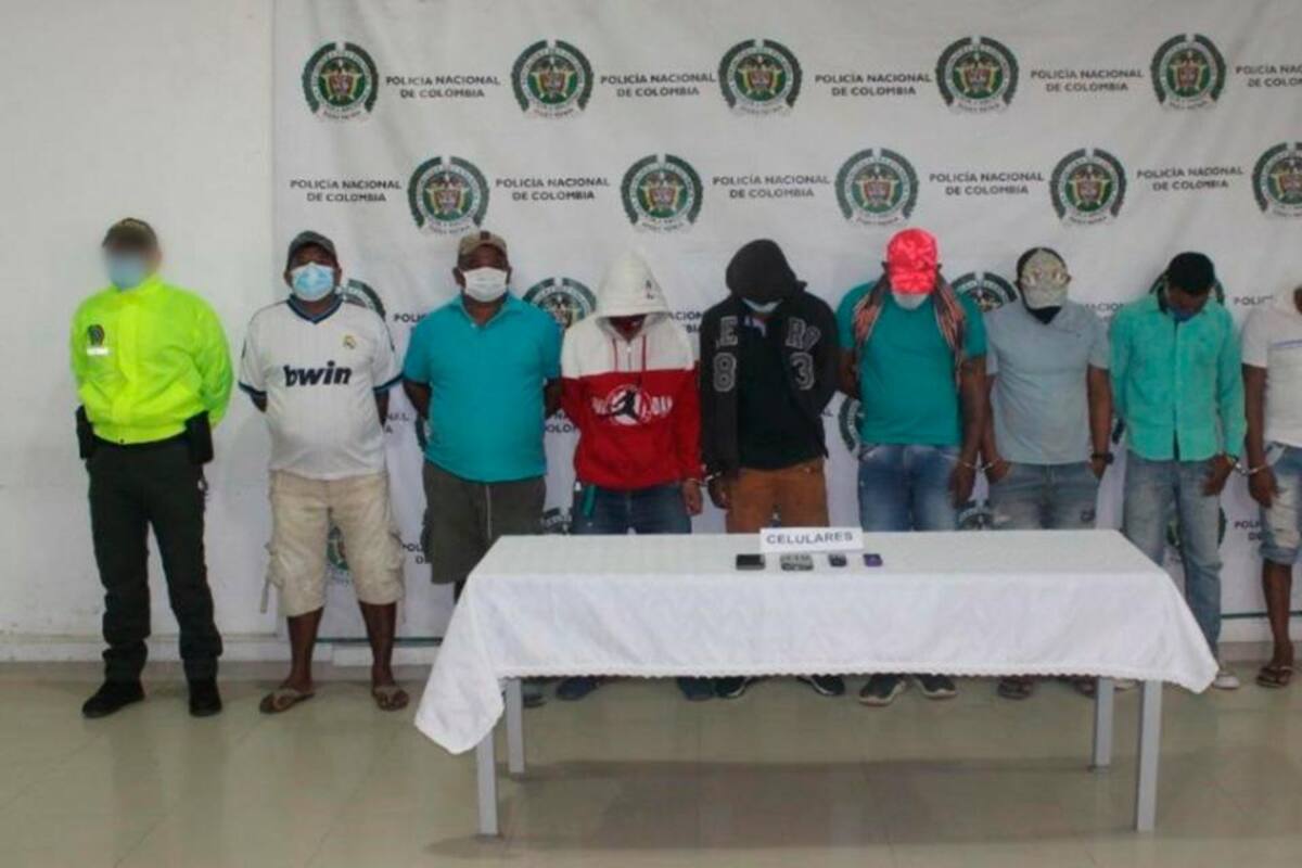Capturan banda de presuntos extorsionistas en Córdoba