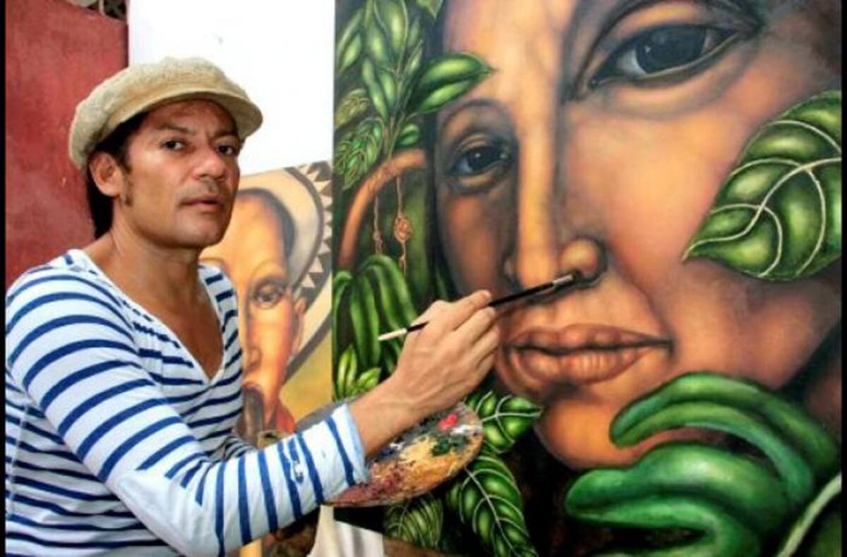 Los afiches promocionales fueron realizados por el pintor cartagenero Cheo Cruz, radicado en París.