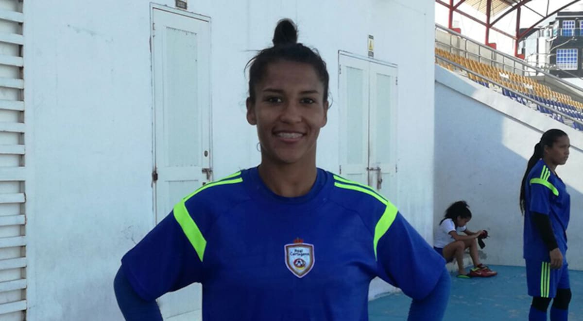 Irene Tobar. Tomado del sitio web de Real Cartagena