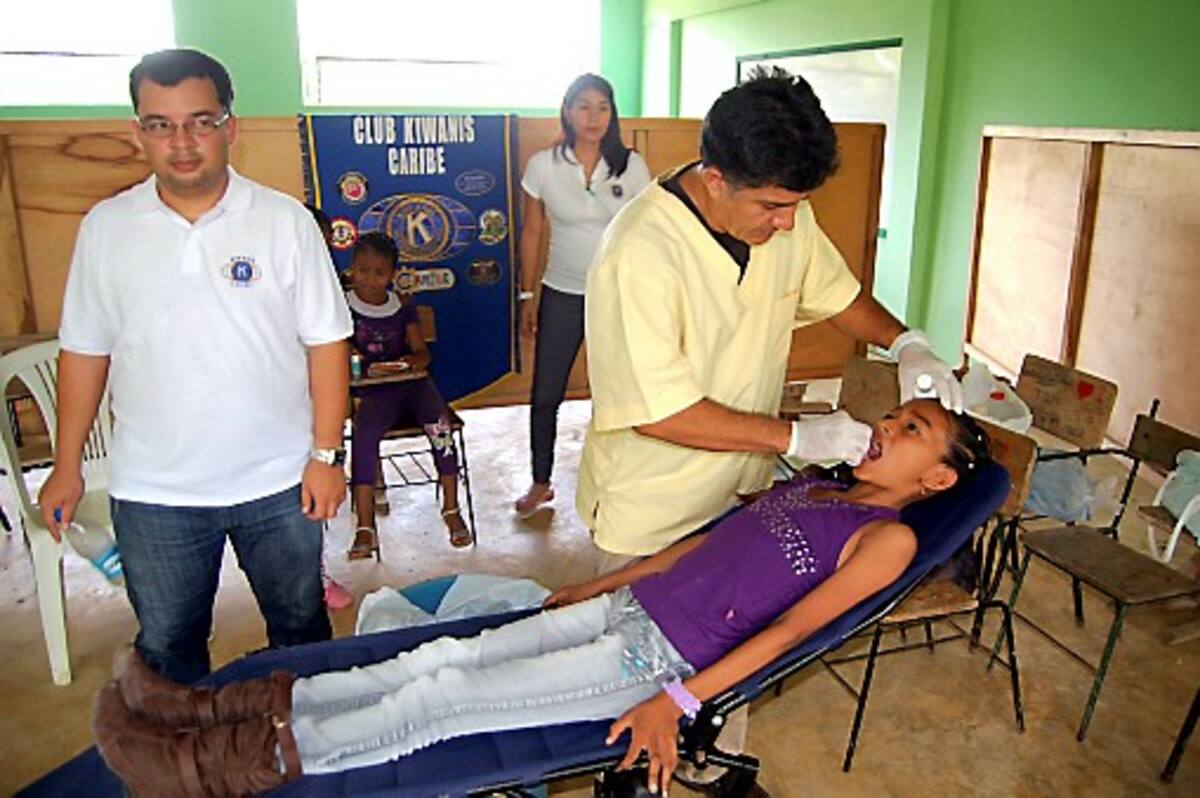 Servicios de medicina y odontología fueron ofrecidos durante la brigada.
