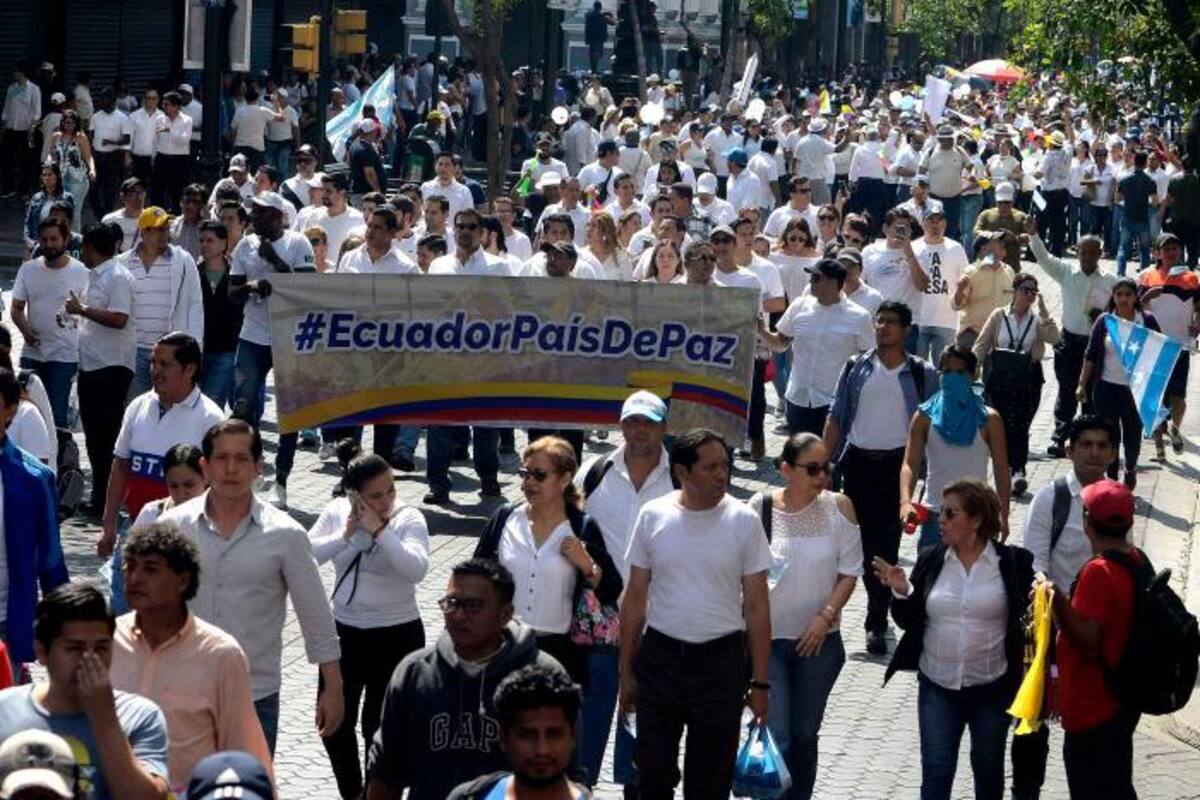 Vistazo a los participantes en la crisis de Ecuador