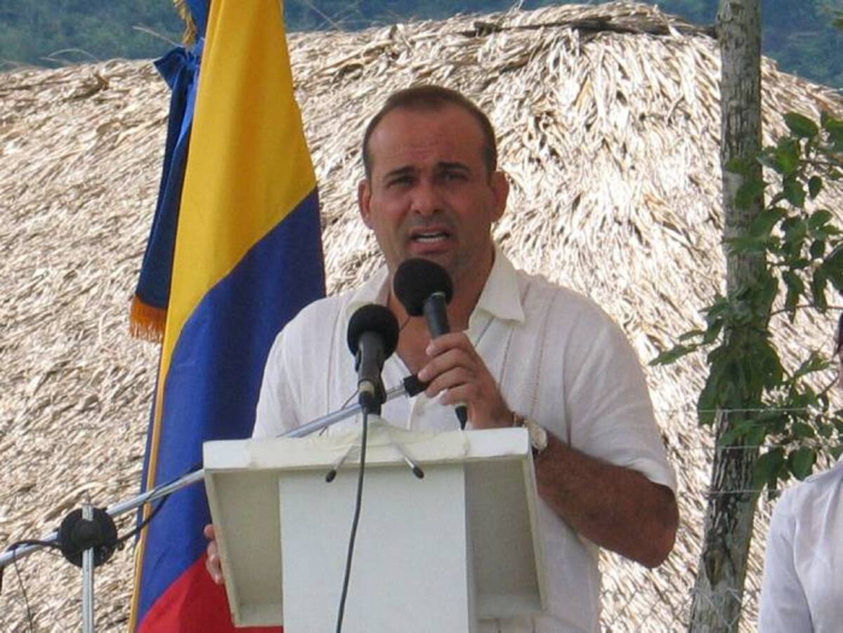 Exjefe de las Auc Salvatore Mancuso.
