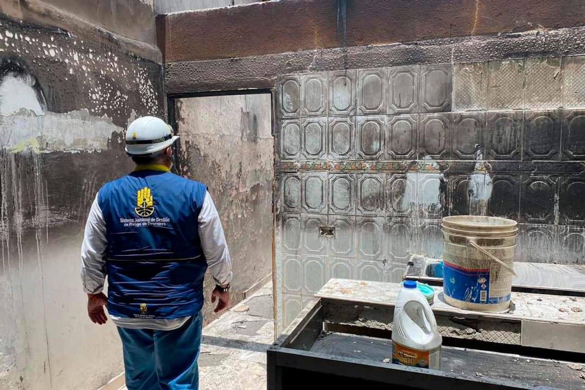 ¡Qué tragedia! Tres familias en la calle por incendio en los Campanos
