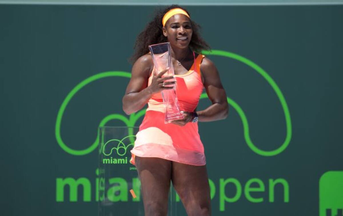 La campeona del Marters de Miami, Serena Williams AP J Pat Carter