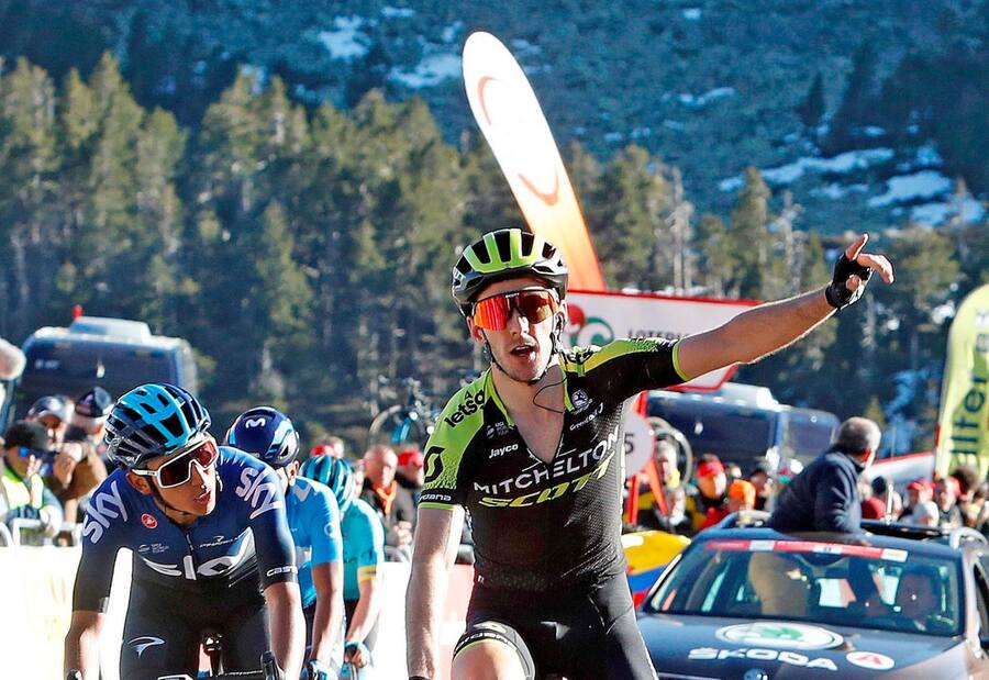 Se escapó el triunfo en la etapa reina de la Vuelta a Cataluña