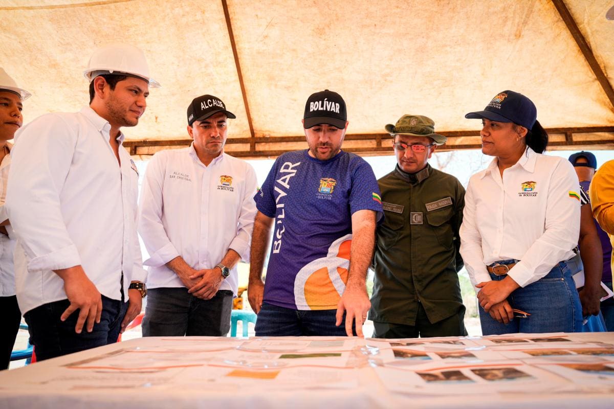 Así va el avance de obras en estos tres municipios de Bolívar