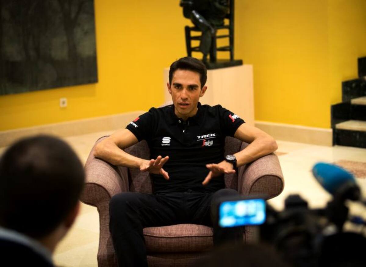 Alberto Contador. ARCHIVO AFP