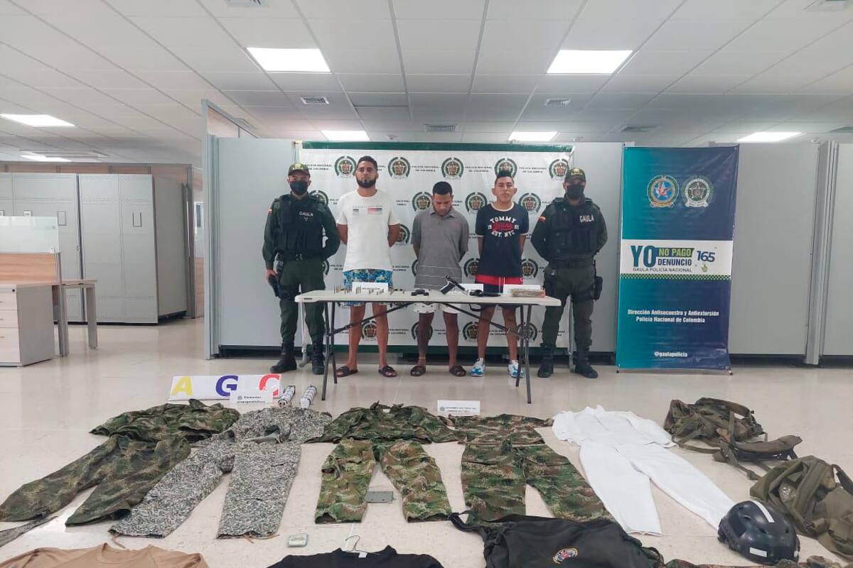 Video del operativo: cayeron 3 determinadores de asesinatos en Cartagena