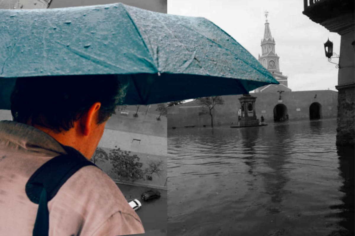 Video Vlog: Así amaneció Cartagena ante las fuertes lluvias