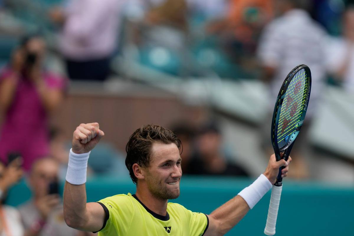 Casper Ruud es el primer finalista del Master 1.000 de Miami