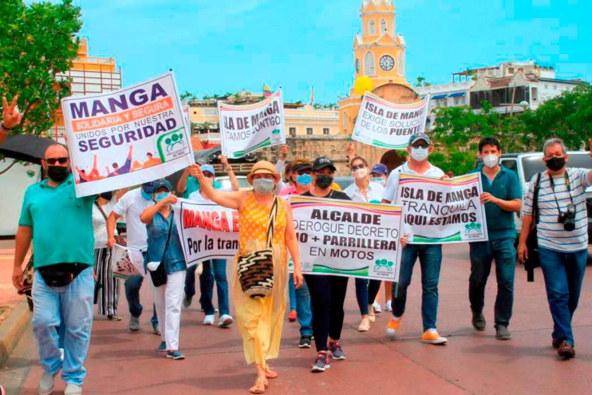 ¡Atención! Sí habrá protestas en puentes de Manga: esta es la fecha y hora