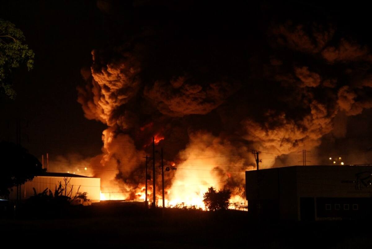 Las bodegas estaban ocupadas por mercancía de las empresas Protécnica Ingeniería S.A y C.I Real S.A. KAILLINE GIRALDO
