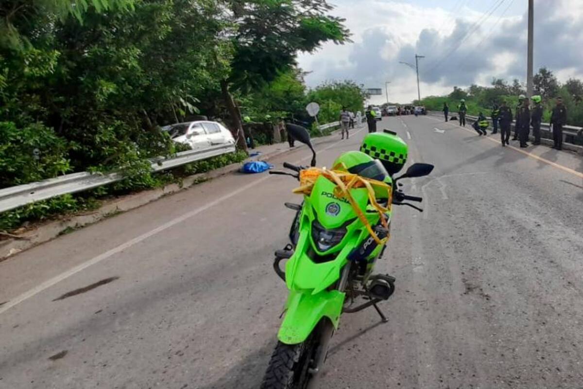 Motociclista en contravía habría causado accidente fatal en La Boquilla