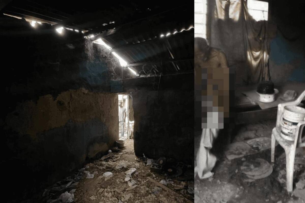 Buscan ayuda: Tras incendio y muerte de su madre, adulto mayor vive en ruinas